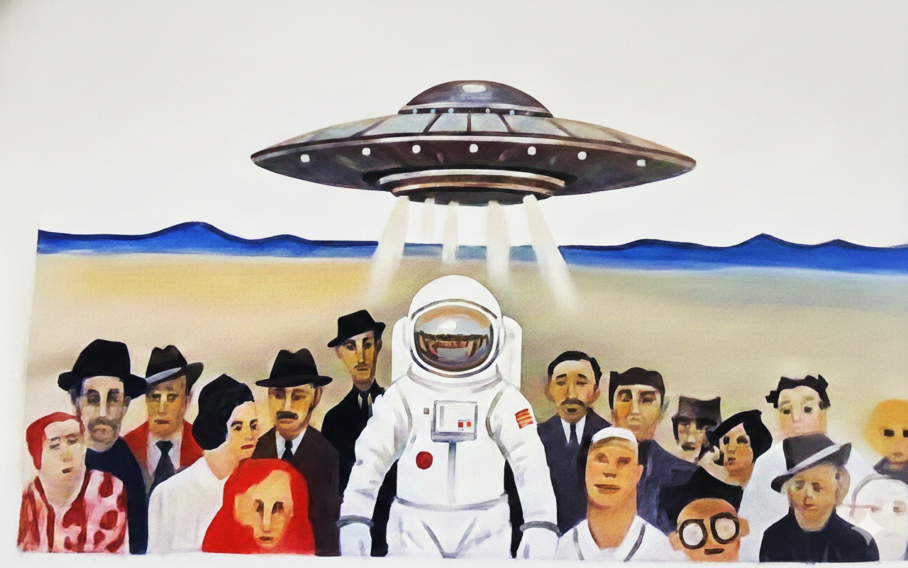 The Arrival: Retro Chroma Graphic Tee