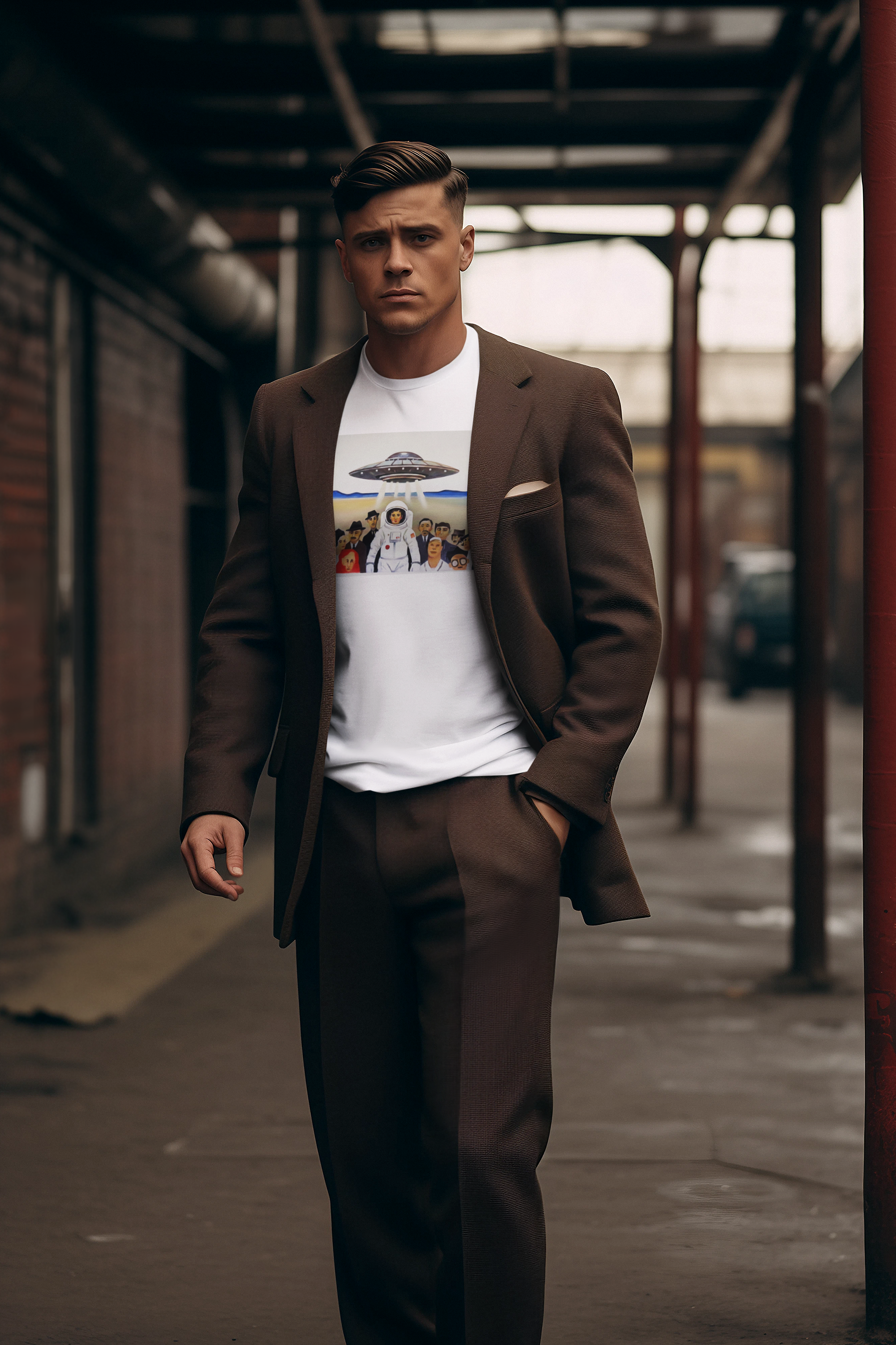 The Arrival: Retro Chroma Graphic Tee